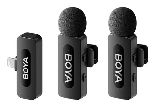 EAN 6977490710280 - BOYA BY-V2 (V2.0) micrófono Negro Micrófono con pinza de enganche imagen 1