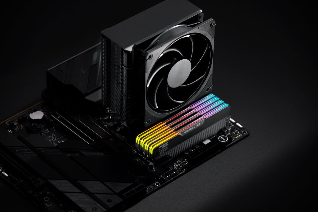 32gb Klevv (16gbx2) Urban V Rgb 6000 Cl28 Negro