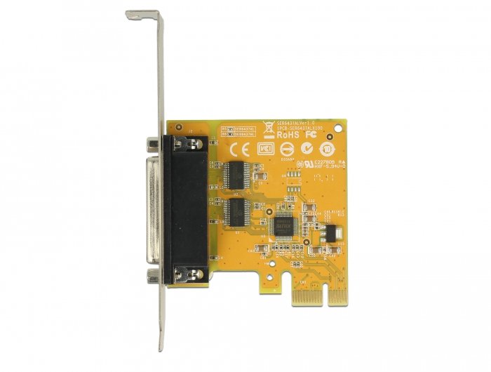 Delock Pci Express Card - 2 X Serial Rs-232 High Speed 921k Esd Protection