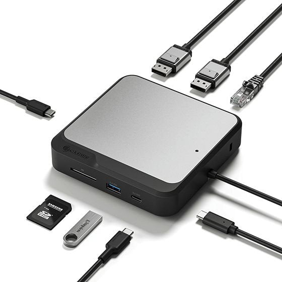 Dockingstation Universal Dual Displayport 4k