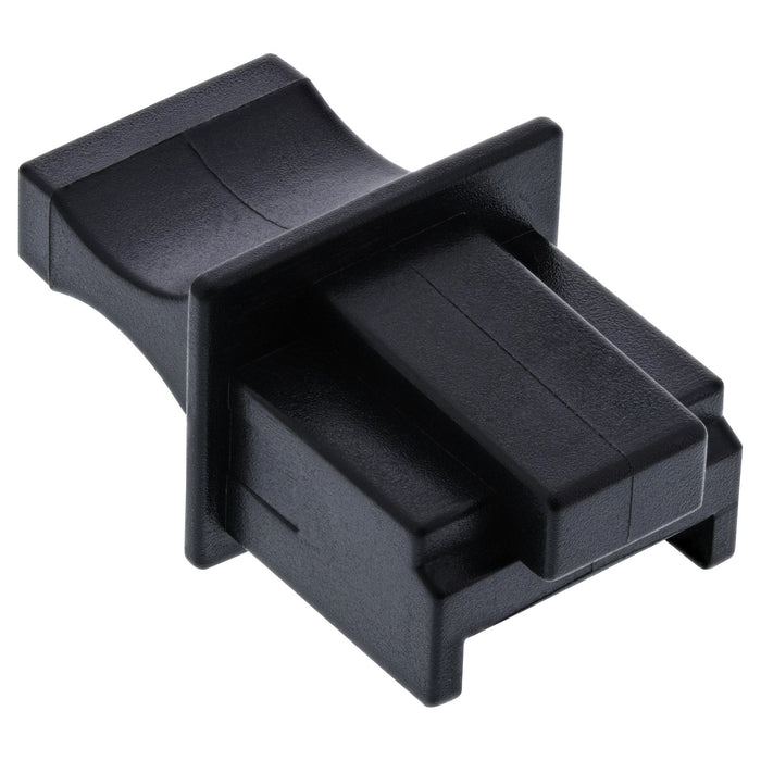 Inline Guardapolvo Para Rj45 Hembra Negro 10uds.