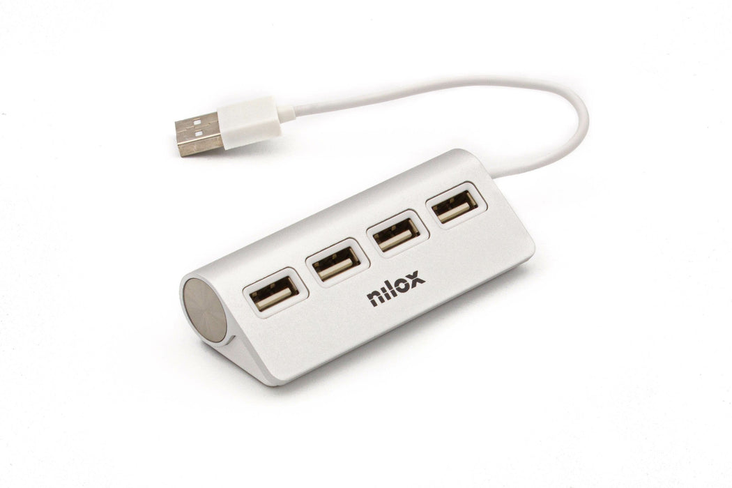 Hub 4 Puertos Usb 2.0 Alu