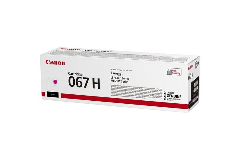 EAN 4549292187625 - Canon 067H cartucho de tóner 1 pieza(s) Original Magenta imagen 3