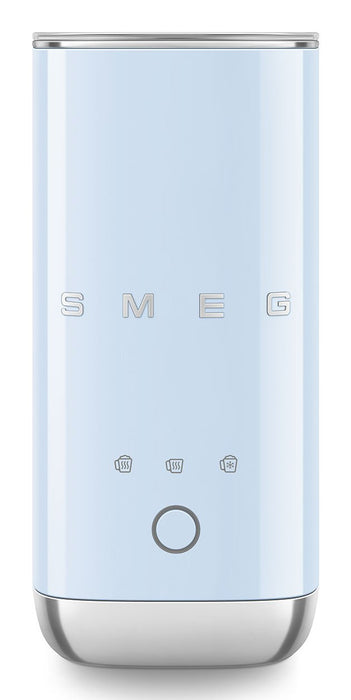 Smeg Milchaufschäumer Mff02pbeu, 3 Funktionen, Antihaft, 500w, Hellblau