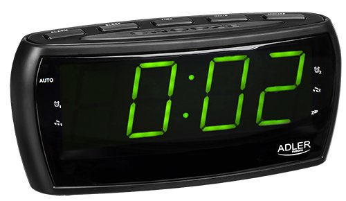 EAN 5908256833395 - Adler AD 1121 radio Reloj Analógico y digital Negro imagen 1