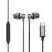EAN 8432426456741 - Energy Sistem Metallized Type C Auriculares Alámbrico Dentro de oído Llamadas/Música USB Tipo C Negro, Gr imagen 4