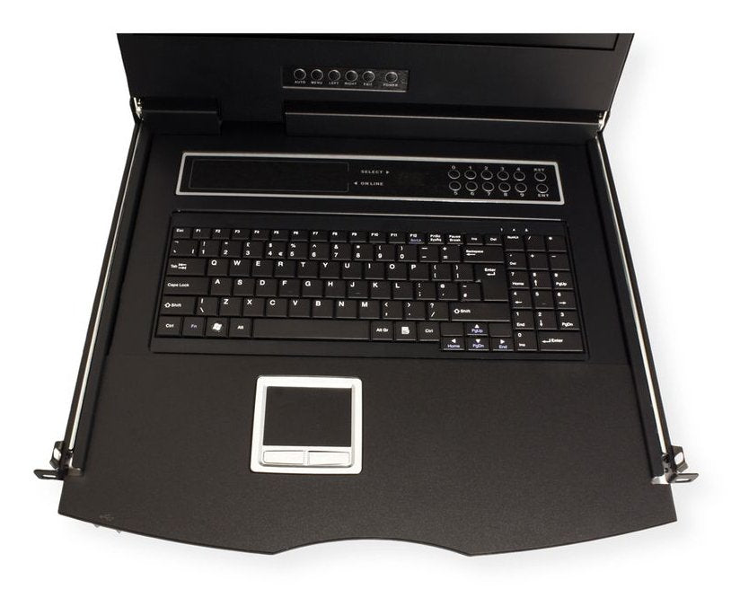 Value 19-Zoll-Kvm-Switch, 8-Port, 48 Cm (19") Tft (16:9), Vga, Usb, Uk-Layout