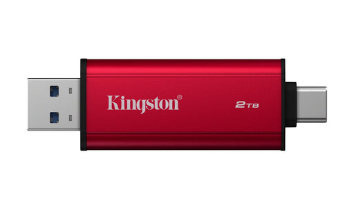 EAN 0740617352214 - Kingston Technology Dual Portable USB Type-A / USB Type-C 3.2 Gen 2 (3.1 Gen 2) Negro, Rojo imagen 2