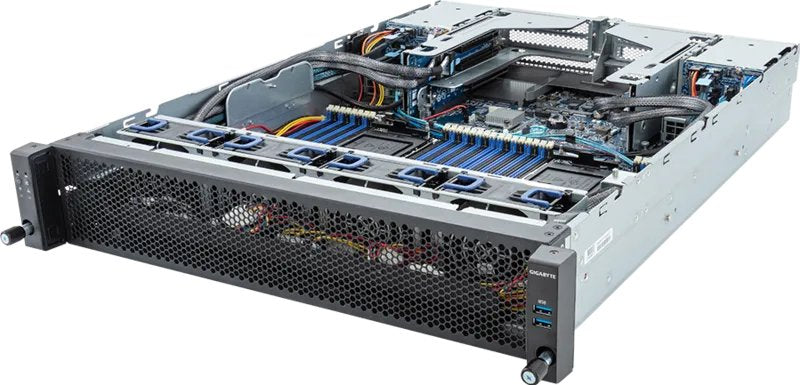EAN 4719331855345 - GIGABYTE E283-S90-AAV1 Intel C741 LGA 4677 (Socket E) Bastidor (2U) Negro, Acero imagen 1