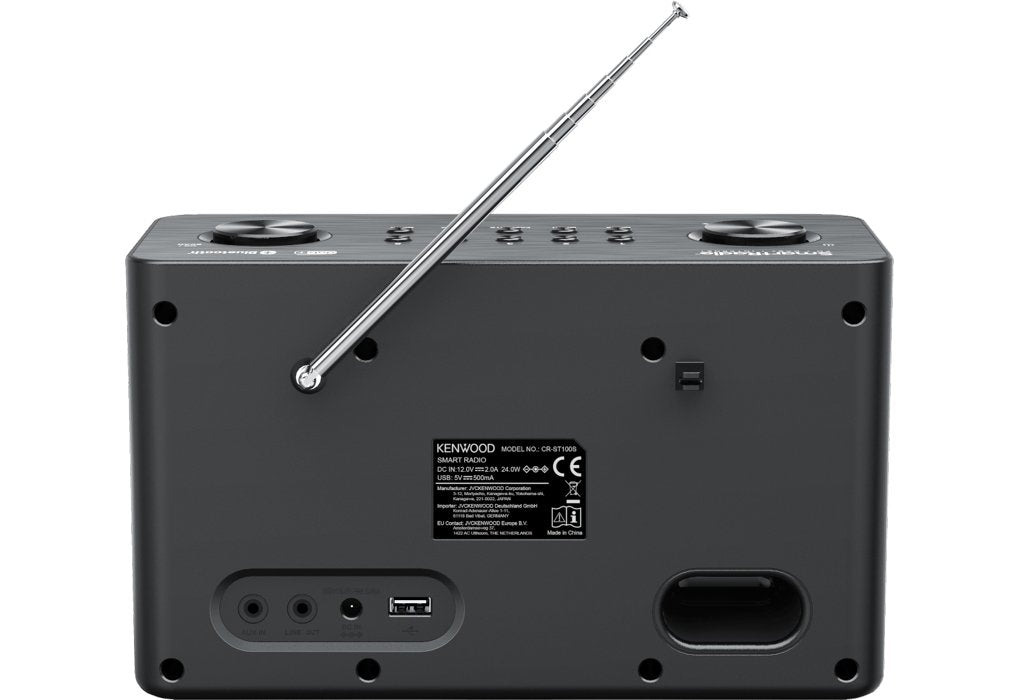 EAN 19048230805 - Kenwood CR-ST100S-B radio Internet Digital Negro imagen 4