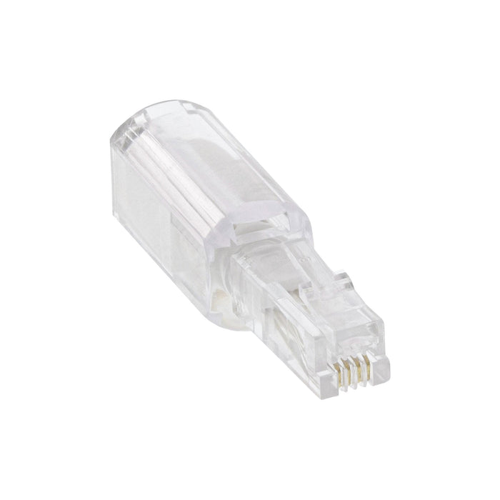Inline Twist-Stop Para Auricular Telefónico 4p4c Macho A Hembra
