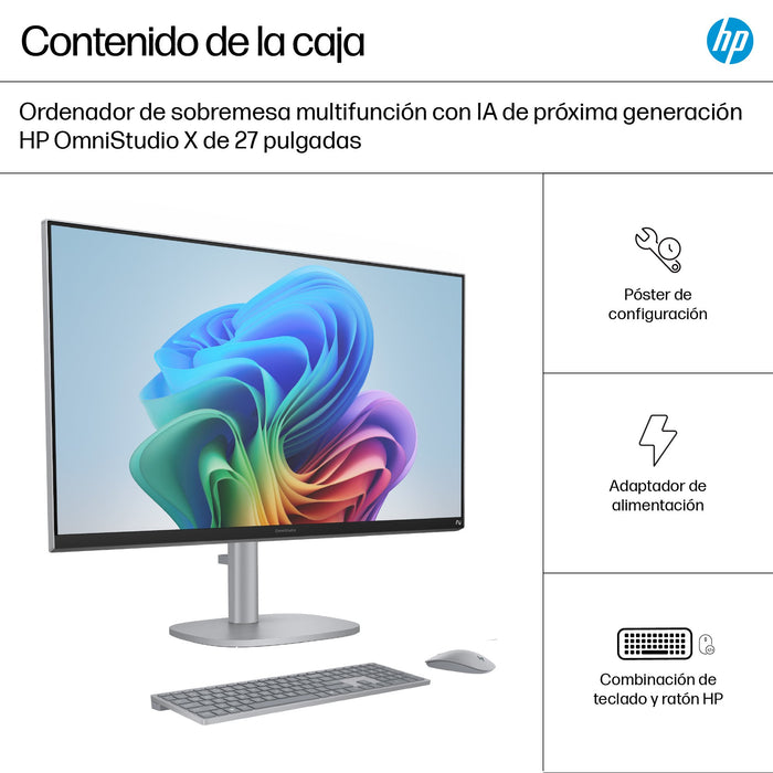 EAN 0199251128493 - HP OmniStudio X 27-cs1006ns Copilot+ PC Intel Core Ultra 5 226V 68,6 cm (27") 1920 x 1080 Pixeles PC todo imagen 5