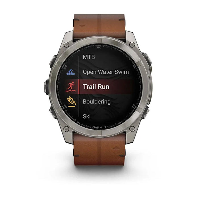 Garmin Fenix 8 3,56 Cm (1.4") Amoled 51 Mm Digital 454 X 454 Pixeles Pantalla Táctil Titanio Wifi Gps (Satélite)