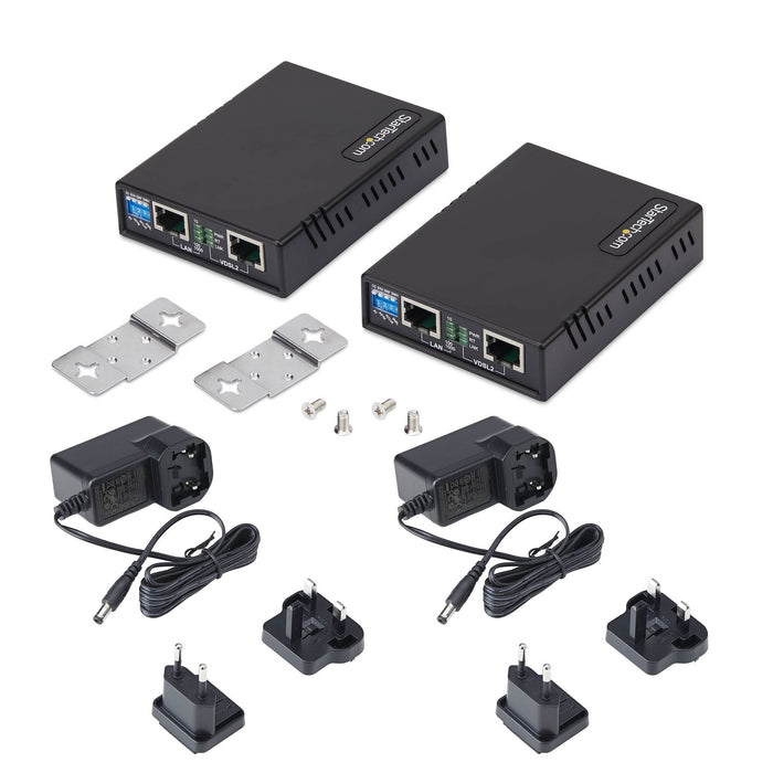 Juego Extensor De Ethernet Ext