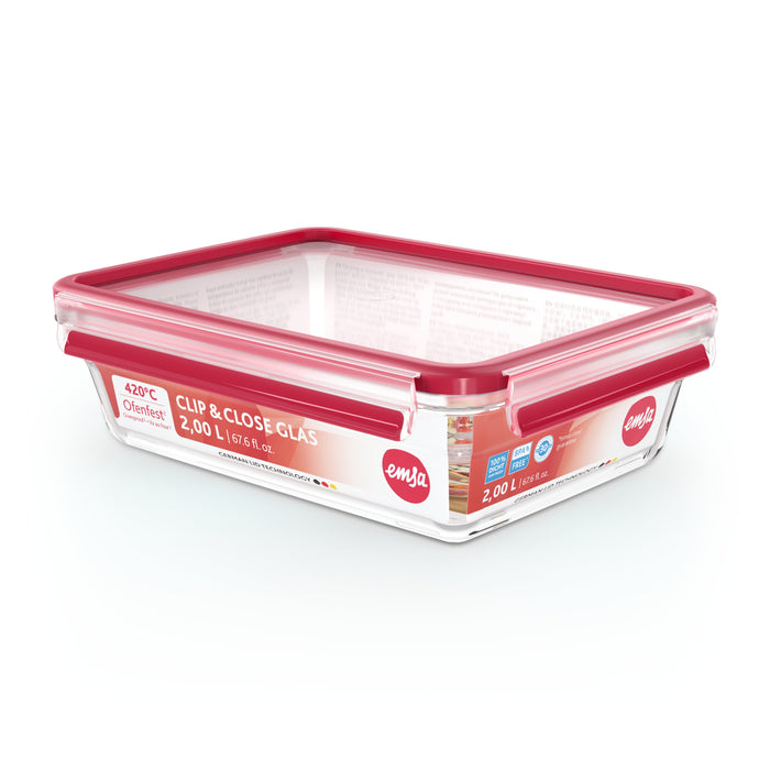 EAN 4009049540115 - EMSA CLIP & CLOSE N10411 Rectangular Caja 2 L Transparente 1 pieza(s) imagen 3