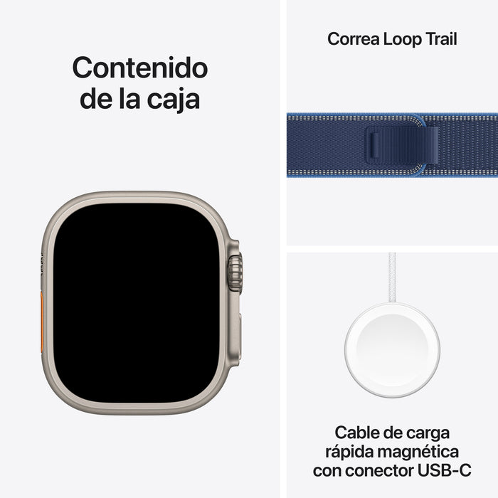 EAN 0195950609479 - Apple Watch Ultra 3 OLED 49 mm Digital 422 x 514 Pixeles Pantalla táctil 5G Titanio Wifi GPS (satélite) imagen 8