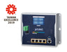 EAN 4711605283878 - PLANET IP30 Industrial Wall-mount router Gigabit Ethernet Azul, Gris imagen 1