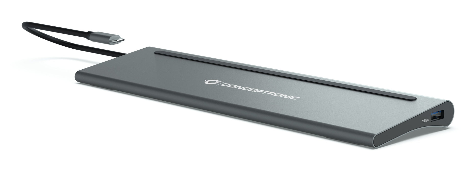 EAN 4015867229545 - Conceptronic DONN17G base para portátil y replicador de puertos Alámbrico USB 3.2 Gen 1 (3.1 Gen 1) Type- imagen 4