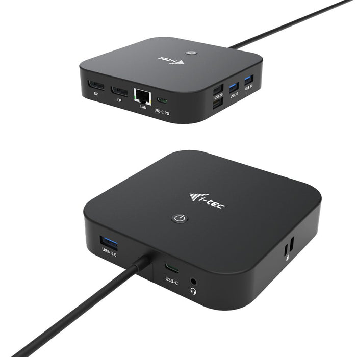 EAN 8595611703683 - i-tec C31DUALDPDOCKPD base para portátil y replicador de puertos Alámbrico USB 3.2 Gen 1 (3.1 Gen 1) Type imagen 1