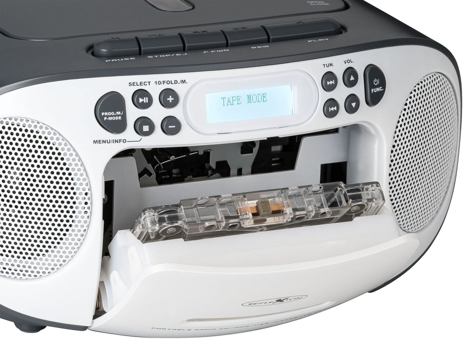 Reflexion Rcr2260dab Boombox Weiá/Grau