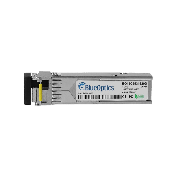 Blueoptics Moxa Sfp-1g20blc Blueoptics Bo15c5531620d Sfp Transceiver, Lc-Simplex, 1000base-Bx-D, Singlemode Fiber, Tx1550nm/Rx1310nm, 20km