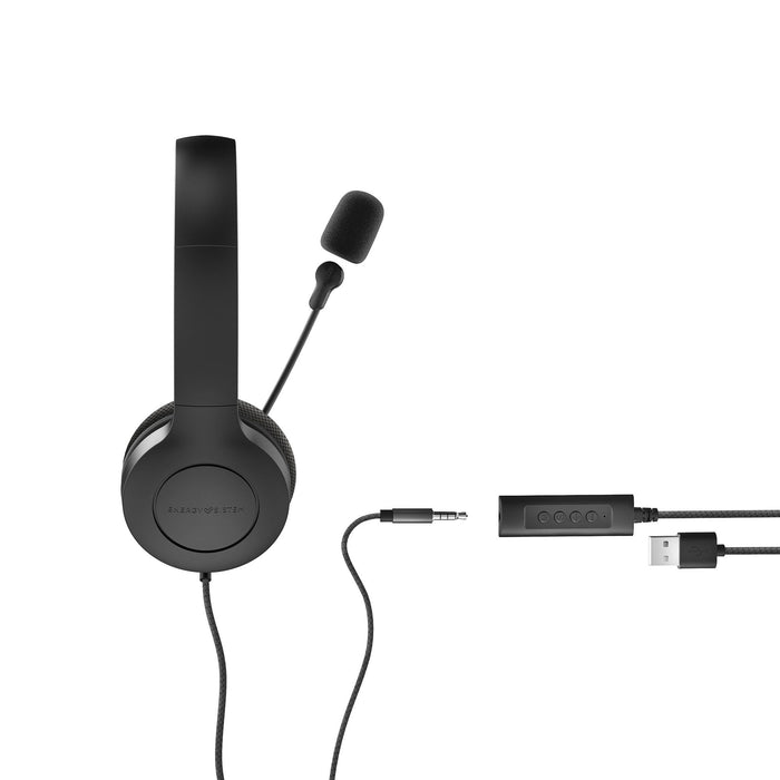 EAN 8432426452033 - Energy Sistem Headset Office 3 Auriculares Alámbrico Diadema Llamadas/Música USB tipo A Negro imagen 6
