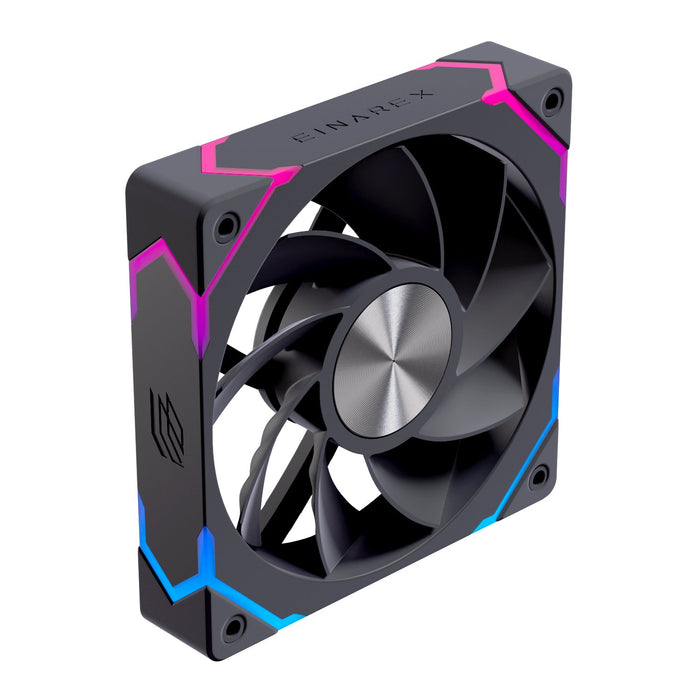 EAN 6977277360240 - Einarex EXFN-12CI1-B sistema de refrigeración para ordenador Carcasa del ordenador Ventilador 12 cm Negro imagen 8