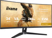 EAN 4948570125173 - iiyama G-MASTER GCB3486WQSCP-B1 pantalla para PC 86,4 cm (34") 3440 x 1440 Pixeles UltraWide Quad HD Negr imagen 6