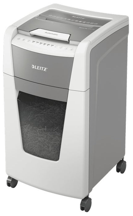 EAN 4002432124121 - Leitz 80150000 triturador de papel Corte cruzado 55 dB 22 cm Gris, Blanco imagen 1