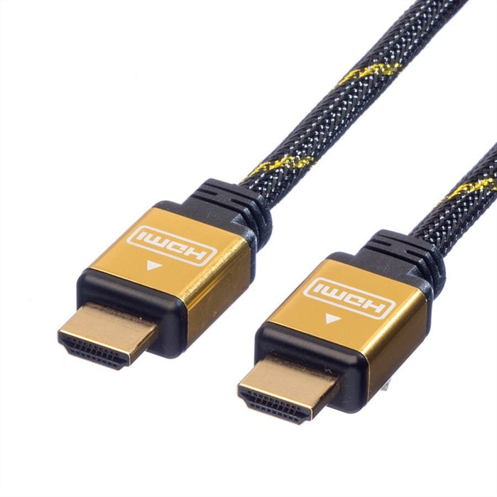 Roline Gold Hdmi High Speed Cable Mit Ethernet, 1,5 M