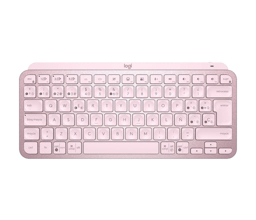 EAN 5099206101937 - Logitech MX Keys Mini teclado Oficina RF Wireless + Bluetooth QWERTY Español Rosa imagen 1
