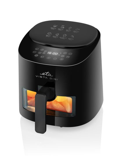EAN 8590393343713 - Eta Vista Digi Sencillo 4,3 L Independiente 1300 W Freidora de aire caliente Negro imagen 12