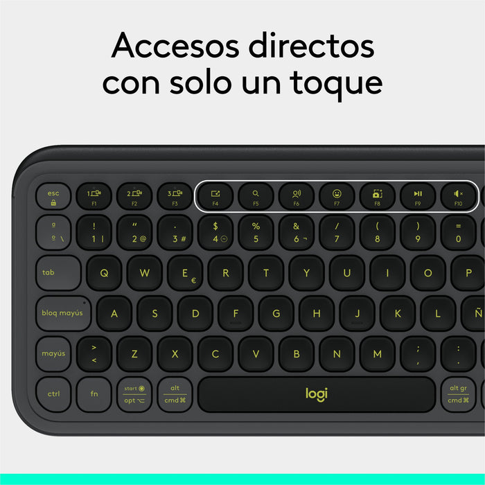 EAN 5099206127562 - Logitech 920-013068 teclado Universal Bluetooth QWERTY Español Grafito imagen 17