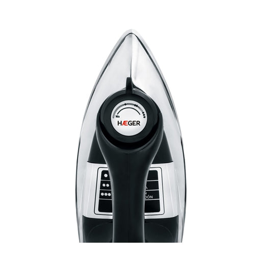 EAN 5608475006869 - Haeger DI-120.001B plancha Plancha seco Suela de aluminio 1200 W Negro, Acero imagen 2