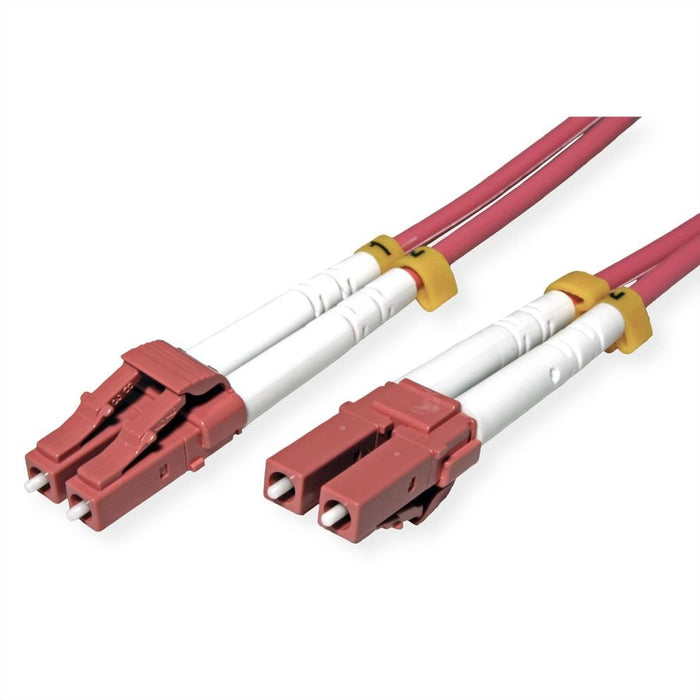 Roline Lwl-Cable 50 125m Om4, Lc Lc, Stahlarmiert, Lsoh, Violett, 2 M