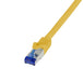 EAN 4052792056372 - LogiLink C6A037S cable de red Amarillo 1 m Cat6a S/FTP (S-STP) imagen 1