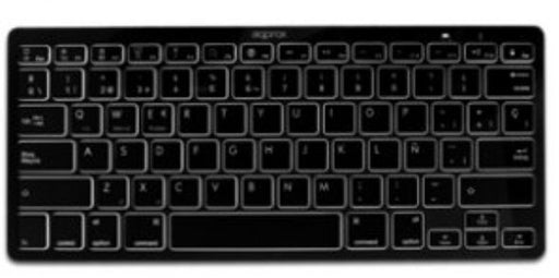 EAN 8435099516033 - Approx APPKBBT02B teclado Bluetooth QWERTY Español Negro imagen 1