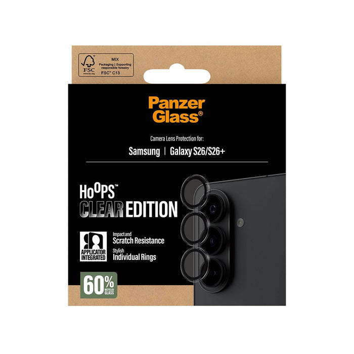 Panzerglass Hoops Camaraschutz Transparentee Samsung Galaxy S26  S26+