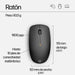 EAN 0195122117887 - HP 230 Wireless Mouse and Keyboard Combo teclado Ratón incluido Oficina RF inalámbrico Negro imagen 3