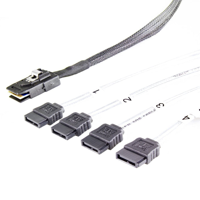 Fantec Src-Mini Sas Zu 4x Sata Kabel
