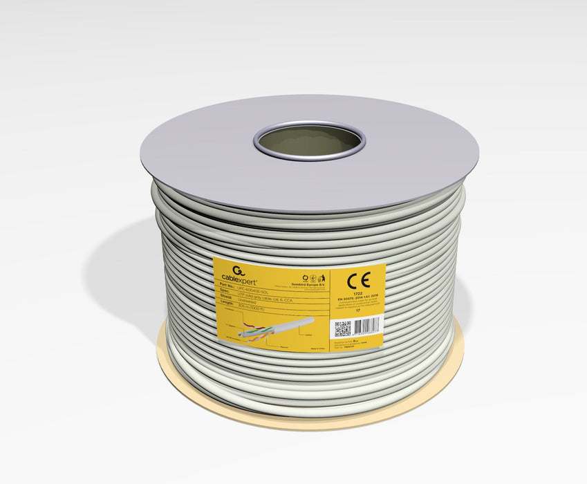 EAN 8716309078665 - Gembird CAT6 UTP 100m cable de red Gris U/UTP (UTP) imagen 3