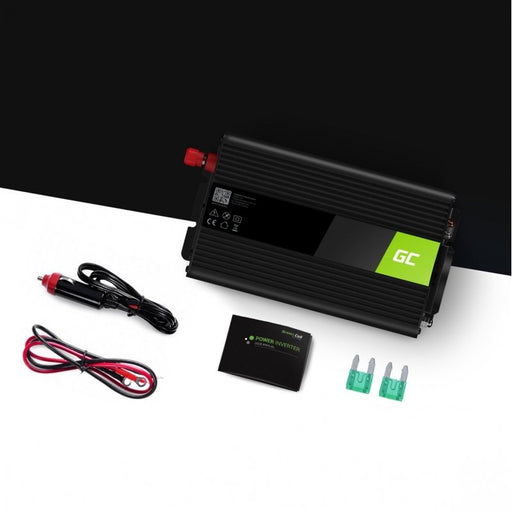 EAN 5902719422218 - Green Cell INV02DE adaptador e inversor de corriente Auto 300 W Negro imagen 2