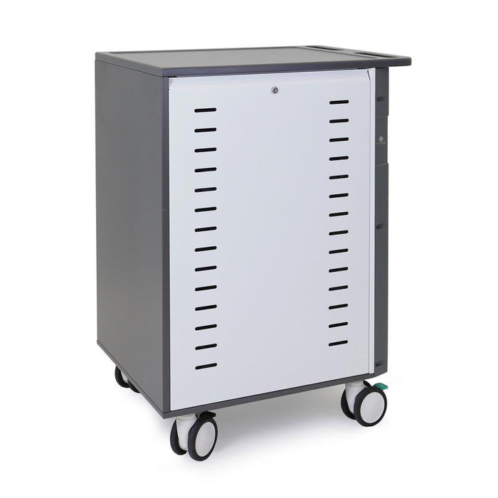 Ergotron Dm40-2009-2 Carrito Y Armario De Dispositivo Portátil Independiente Plata