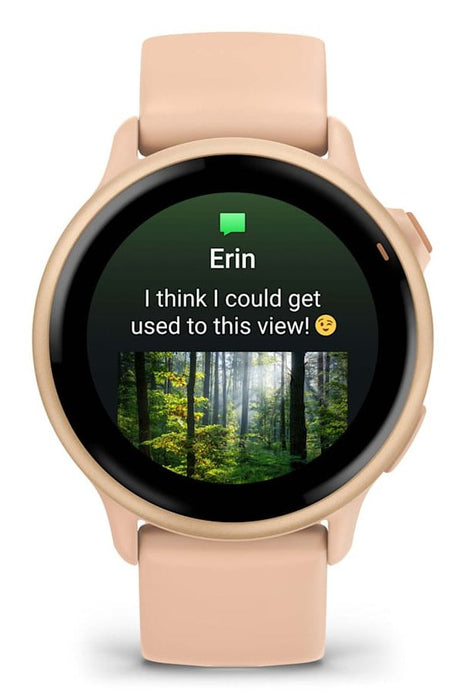 EAN 0753759342838 - Garmin vívoactive 6 3,05 cm (1.2") AMOLED 42 mm Digital 390 x 390 Pixeles Pantalla táctil Rosa Wifi GPS ( imagen 2