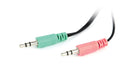 EAN 8716309080330 - Gembird MHS-123 auricular y casco Auriculares Alámbrico Diadema Llamadas/Música Negro imagen 5
