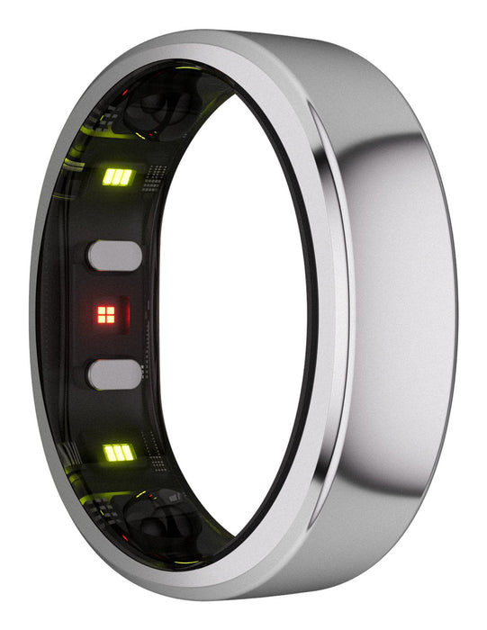 Anillo Inteligente Ringconn Gen2 Plateado Verde 11