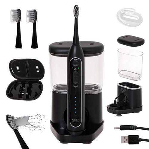 EAN 5905575902863 - Adler AD 2180B cepillo eléctrico para dientes Cepillo dental sónico Negro imagen 17