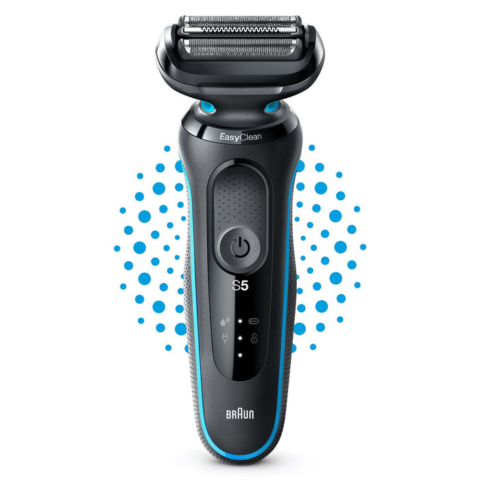 EAN 4210201432593 - Braun Series 5 51-M1000s Máquina de afeitar de láminas Negro, Azul imagen 1