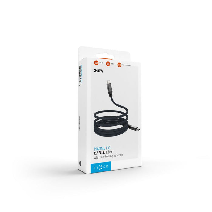 EAN 8591680176106 - FIXED FIXDBM-CC12-GR cable USB USB 2.0 1,2 m USB C 4,8 Gbit/s 240 W Negro imagen 3