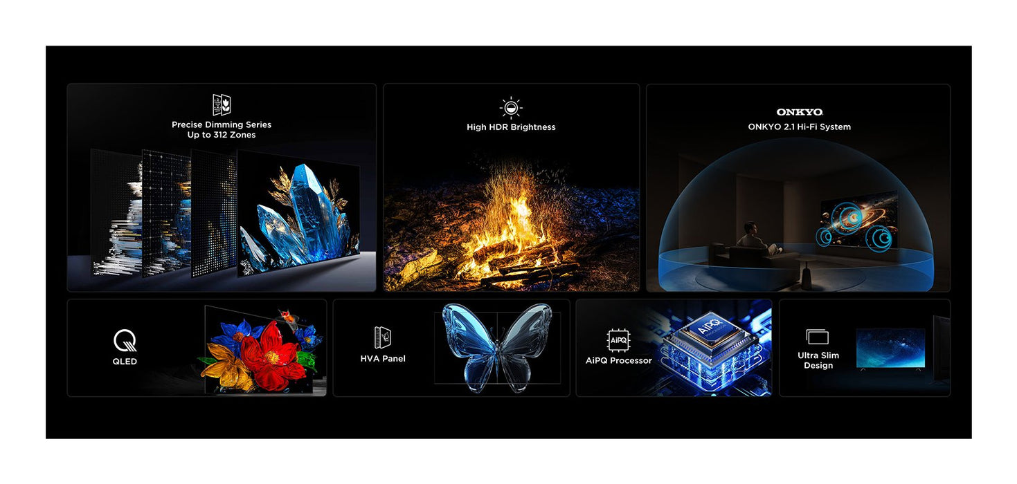 EAN 5901292526672 - TCL Q6C 55Q6C Televisor 139,7 cm (55") 4K Ultra HD Smart TV Wifi Metálico imagen 6